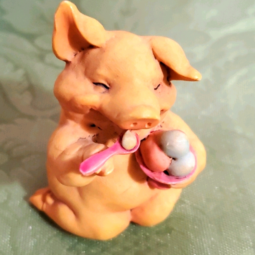 🐖Vintage Ganz Pigsville 1992 Ice-cream